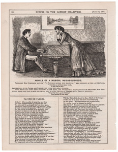 antique music prints (19th century)